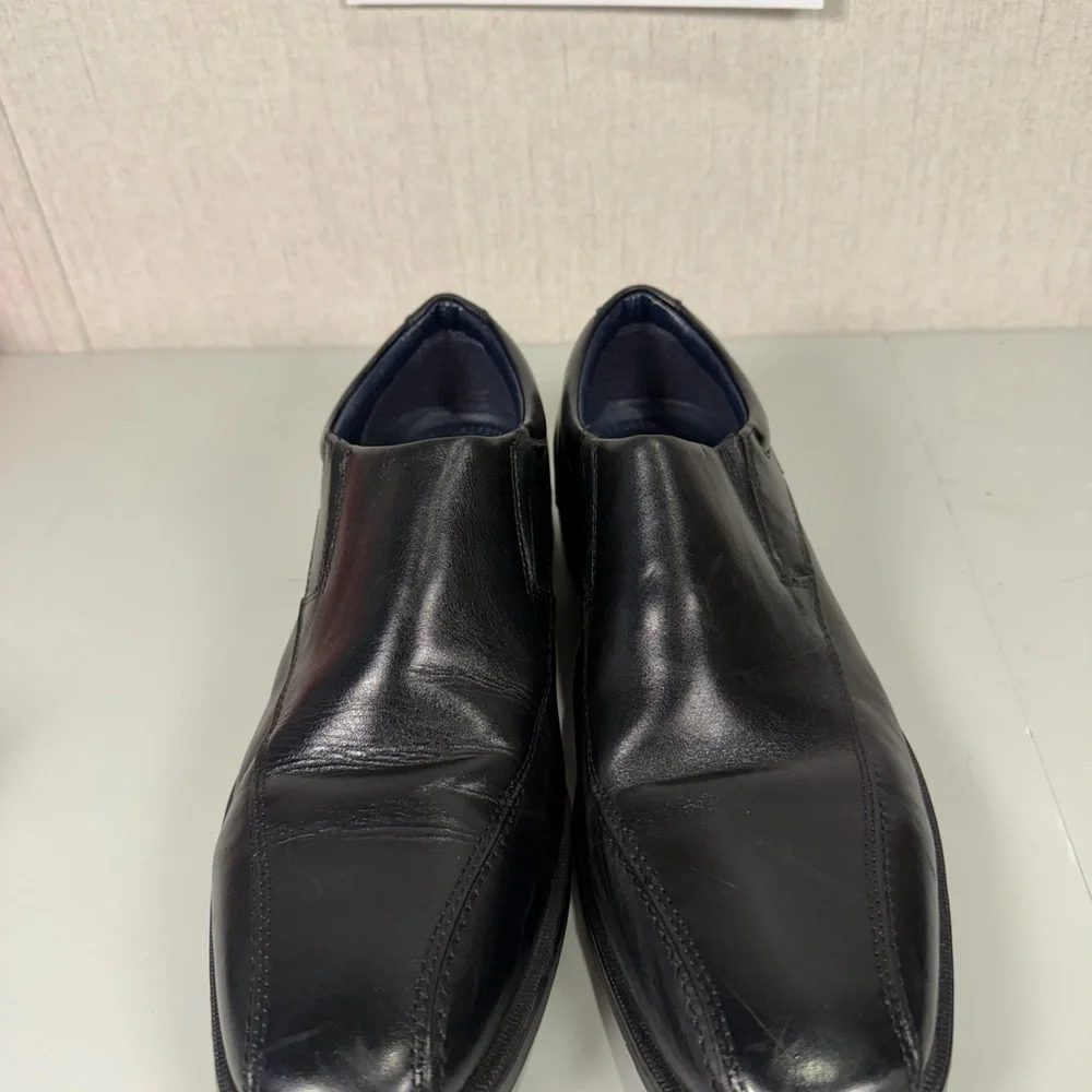 DOCKERS‎ Comfort Zone Men's Size 10M Classic Black Loafers Nice Dress Shoes Exc